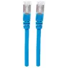 “Intellinet” tinklo kabelis, Cat6, 3 m, mėlynas, varis, S/FTP, LSOH / LSZH, PVC, RJ45, auksuoti kontaktai, bekliūvis, su apsauga, garantija visam naudojimo laikui