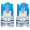 Intellinet tinklo komutacinis kabelis, Cat6, 10 m, mėlynas, varinis, S/FTP, LSOH / LSZH, PVC, RJ45, paauksuoti kontaktai, neužkabinamas, su apsauginiu gaubteliu, garantija visam naudojimo laikui