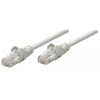 Intellinet tinklo kabelis, Cat6, 1,5 m, pilkas, varinis, S/FTP, LSOH / LSZH, PVC, RJ45, auksuoti kontaktai, bekliūvis, su apsauginiu gaubteliu, garantija visam eksploatavimo laikui