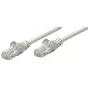 Intellinet tinklo kabelis, Cat6, 1,5 m, pilkas, varinis, S/FTP, LSOH / LSZH, PVC, RJ45, auksuoti kontaktai, bekliūvis, su apsauginiu gaubteliu, garantija visam eksploatavimo laikui