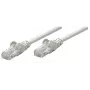 “Intellinet” tinklo kabelis, Cat6A, 0,25 m, pilkas, varis, S/FTP, LSOH / LSZH, PVC, RJ45, auksuoti kontaktai, neužsikabinanti apsauga, su apsauginiu gaubteliu, garantija visam eksploatavimo laikui