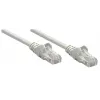 “Intellinet” tinklo kabelis, Cat6A, 0,25 m, pilkas, varis, S/FTP, LSOH / LSZH, PVC, RJ45, auksuoti kontaktai, neužsikabinanti apsauga, su apsauginiu gaubteliu, garantija visam eksploatavimo laikui
