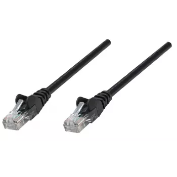 Intellinet tinklo komutacinis kabelis, Cat6A, 20 m, juodas, varis, S/FTP, LSOH / LSZH, PVC, RJ45, auksuoti kontaktai, nesikabinantis, su apsauginiu gaubteliu, garantija visam eksploatavimo laikui