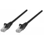 Intellinet tinklo komutacinis kabelis, Cat6A, 20 m, juodas, varis, S/FTP, LSOH / LSZH, PVC, RJ45, auksuoti kontaktai, nesikabinantis, su apsauginiu gaubteliu, garantija visam eksploatavimo laikui