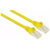 “Intellinet” tinklo komutacinis kabelis, Cat7 kabelis/Cat6A kištukai, 0,25 m, geltonas, varis, S/FTP, LSOH / LSZH, PVC, RJ45, auksu dengti kontaktai, nesikabinantis, su apsauginiu gaubteliu, garantija visam naudojimo laikui
