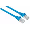 “Intellinet” tinklo komutacinis kabelis, Cat7 kabelis/Cat6A kištukai, 0,5 m, mėlynas, varis, S/FTP, LSOH / LSZH, PVC, RJ45, paauksuoti kontaktai, be užkabų, su apsauginiu gaubteliu, garantija visam eksploatavimo laikotarpiui