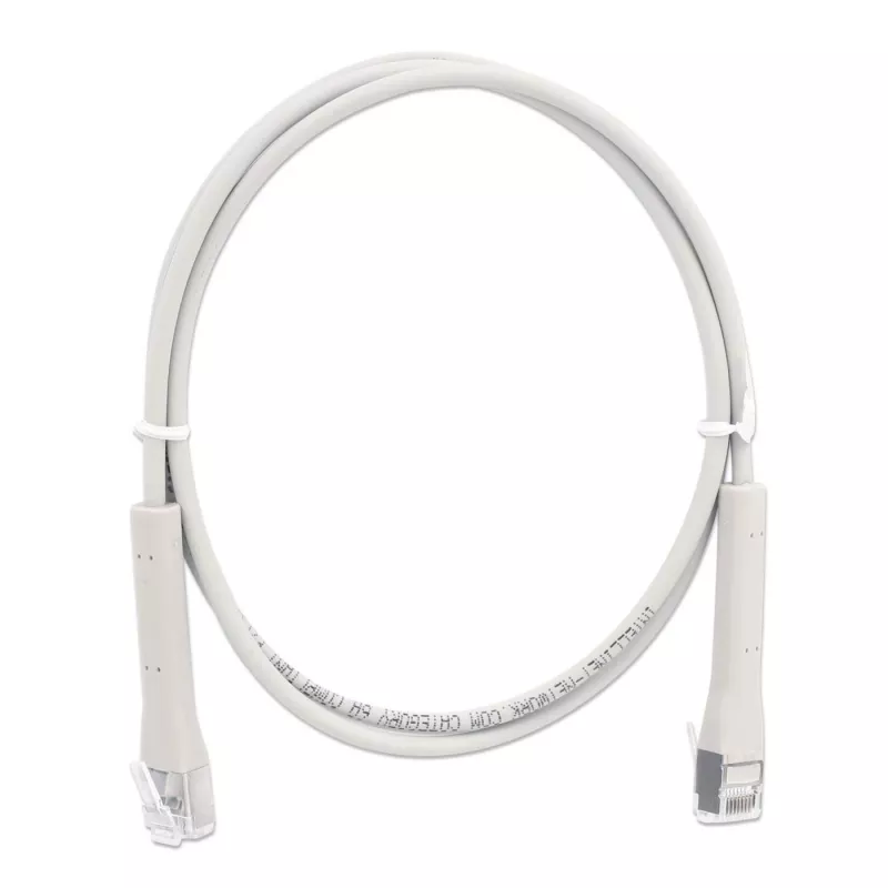 Intellinet 745154 tinklo kabelis Pilka 2 m Cat6a F/FTP (FFTP)
