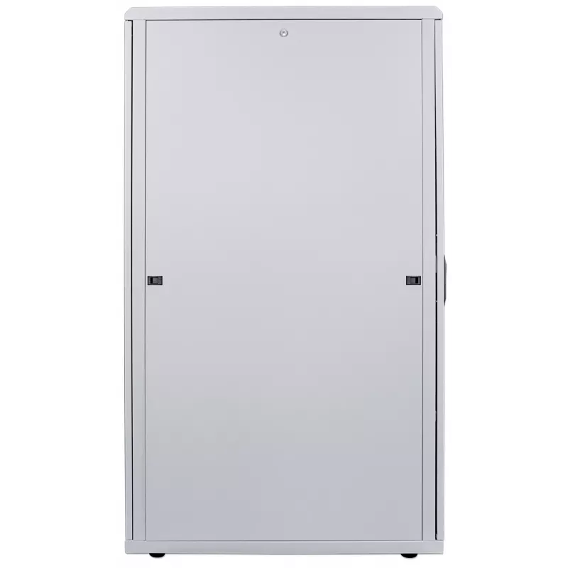 Intellinet 19 colių serverių spinta - laisvai stovinti, 42U, 600x1000 mm (plotis x gylis), pilka, surinkta, maks. 1500 kg, daugiataškis durų užraktas, po vieną užraktą kiekvienai šoninei panelei, naudojamas gylis nuo 123 iki 773 mm, IP20 klasė, stovas, plienas