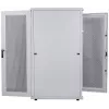 Intellinet 19 colių serverių spinta - laisvai stovinti, 42U, 600x1000 mm (plotis x gylis), pilka, surinkta, maks. 1500 kg, daugiataškis durų užraktas, po vieną užraktą kiekvienai šoninei panelei, naudojamas gylis nuo 123 iki 773 mm, IP20 klasė, stovas, plienas
