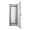 Intellinet 19 colių serverių spinta - Laisvai stovinti (Premium), 26U, 600x1000 mm (plotis x gylis), Pilka, Surinkta, Maks. 2000 kg, Kelių taškų durų užraktas, Skeltos šoninės plokštės (du užraktai kiekvienai pusei), Naudojamas gylis nuo 129 iki 829 mm, IP20 įvertinimas, Stovas, Aliuminis