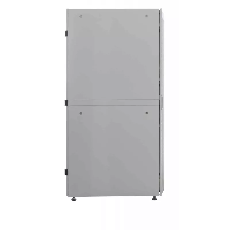 Intellinet 19 colių serverių spinta - Laisvai stovinti (Premium), 26U, 600x1000 mm (plotis x gylis), Pilka, Surinkta, Maks. 2000 kg, Kelių taškų durų užraktas, Skeltos šoninės plokštės (du užraktai kiekvienai pusei), Naudojamas gylis nuo 129 iki 829 mm, IP20 įvertinimas, Stovas, Aliuminis