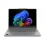Lenovo IdeaPad 5 2-in-1 14Q8X9 Copilot+ PC Snapdragon X1-26-100 Hybrid (2-in-1) 35.6 cm (14 colių) lietimui jautrus WUXGA 16 GB LPDDR5x-SDRAM 1 TB SSD Wi-Fi 7 (802.11be) Windows 11 Home German Pilka
