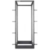 “Intellinet” 19 inch tinklo stovas – atviras rėmas (4 stulpų), 26U, juodas, plokščia pakuotė, maks. 360 kg