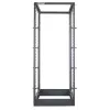 “Intellinet” 19 inch tinklo stovas – atviras rėmas (4 stulpų), 26U, juodas, plokščia pakuotė, maks. 360 kg