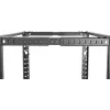 “Intellinet” 19 inch tinklo stovas – atviras rėmas (4 stulpų), 26U, juodas, plokščia pakuotė, maks. 360 kg
