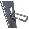 “Intellinet” 19 inch tinklo stovas – atviras rėmas (4 stulpų), 26U, juodas, plokščia pakuotė, maks. 360 kg