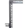“Intellinet” 19 inch tinklo stovas – atviras rėmas (4 stulpų), 26U, juodas, plokščia pakuotė, maks. 360 kg