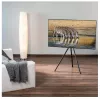 Hama 00220870 TV laikiklis/stovas 190.5 cm (75 colių) Juoda