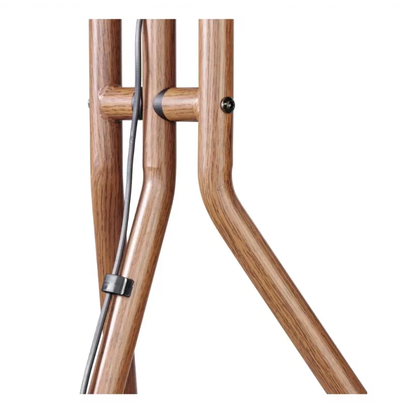 Hama Easel Design 190.5 cm (75 coliai) Juoda, Graikinis riešutas