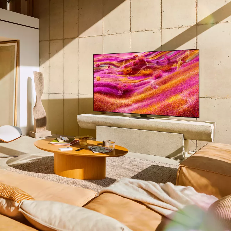 Išmanusis televizorius Samsung QE43QN90FAT 43 coliai (109,2 cm) Neo QLED 4K Ultra HD, Wi‑Fi, DVB-T2/C/S2, juoda