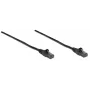 Intellinet tinklo kabelis, Cat6, 10 m, juodas, CCA, U/UTP, PVC, RJ45, paauksuoti kontaktai, bekliūtis, su apsauginiu gaubteliu, garantija visam laikui