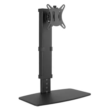 Equip 17 colių–32 colių laisvai pastatomas monitoriaus stovas, juodas, 8 kg talpa