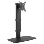 Equip 17 colių–32 colių laisvai pastatomas monitoriaus stovas, juodas, 8 kg talpa