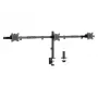 Equip 17 inch–32 inch lankstus trigubo monitoriaus stalinis laikiklis su spaustuvu/prakišamąja jungtimi, 21 kg