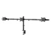 Equip 17 inch–32 inch lankstus trigubo monitoriaus stalinis laikiklis su spaustuvu/prakišamąja jungtimi, 21 kg