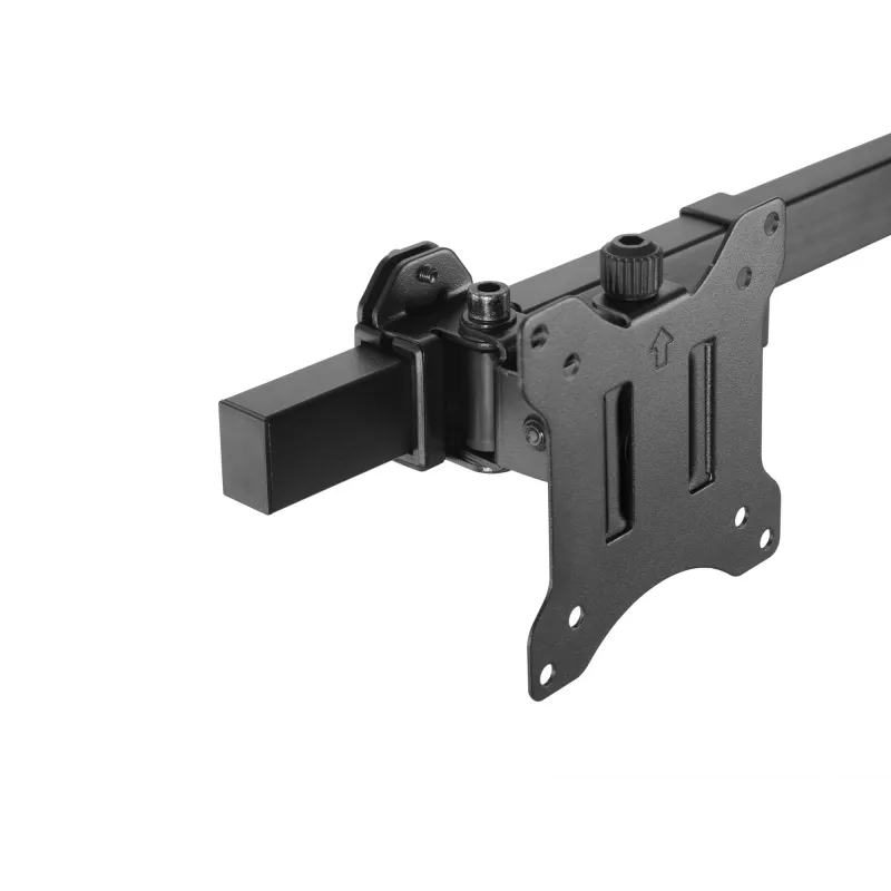Equip 17 inch–32 inch lankstus trigubo monitoriaus stalinis laikiklis su spaustuvu/prakišamąja jungtimi, 21 kg