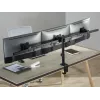 Equip 17 inch–32 inch lankstus trigubo monitoriaus stalinis laikiklis su spaustuvu/prakišamąja jungtimi, 21 kg
