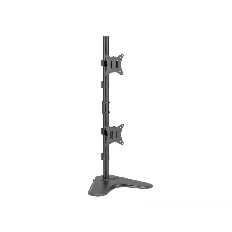 Equip 17–32 colių dvigubas vertikalus monitoriaus stalinis stovas
