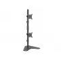 Equip 17–32 colių dvigubas vertikalus monitoriaus stalinis stovas
