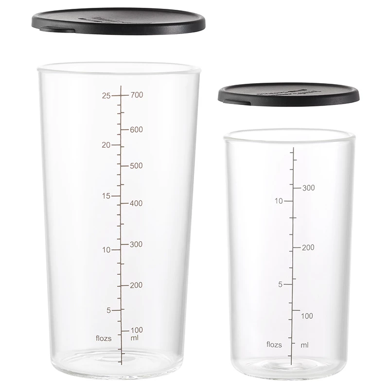 ESGE 7150 matavimo puodelis 700 L Stiklas, Silikonas