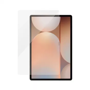 Ekrano apsauga PanzerGlass, skirta Samsung Galaxy Tab S9 / S9 FE / S10 FE — grūdintas stiklas, PET, silikonas, skaidri, itin plačiai priglundanti