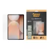 Ekrano apsauga PanzerGlass, skirta Samsung Galaxy Tab S9 / S9 FE / S10 FE — grūdintas stiklas, PET, silikonas, skaidri, itin plačiai priglundanti