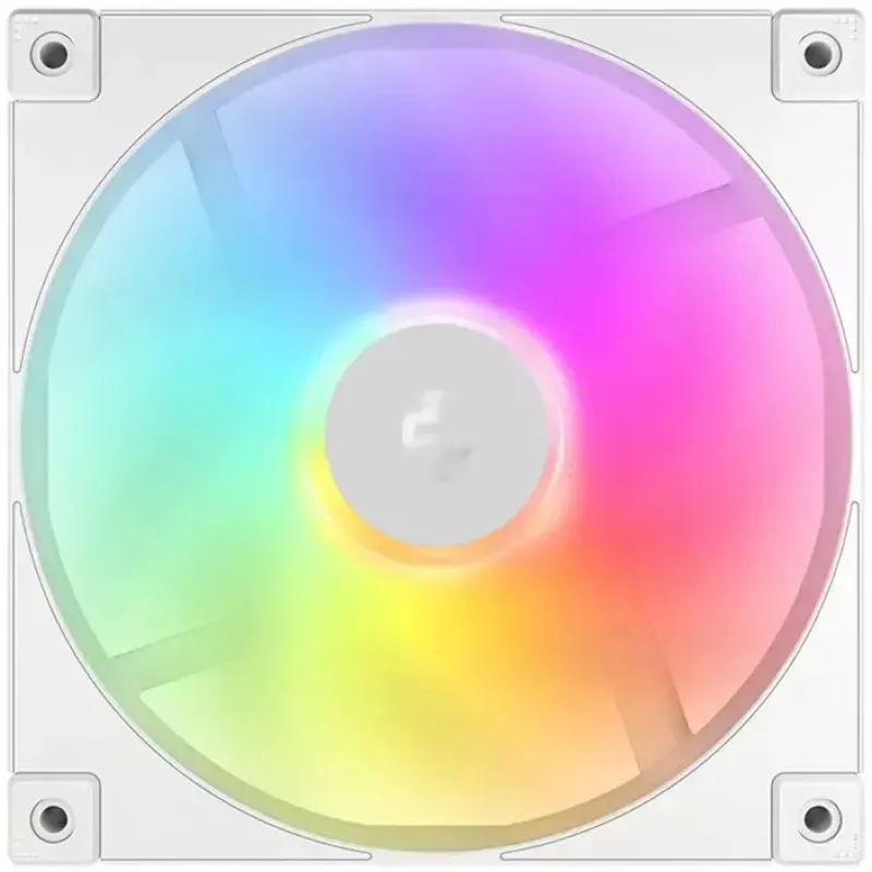 Aušinimo ventiliatorius DeepCool FD14 ARGB White 140mm 3in1 — 140 mm, ARGB, baltas, 3 vnt. rinkinys
