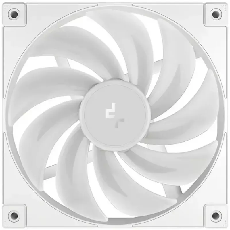 Aušinimo ventiliatorius DeepCool FD14 ARGB White 140mm 3in1 — 140 mm, ARGB, baltas, 3 vnt. rinkinys