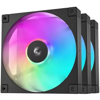 Aušinimo ventiliatorius DeepCool FD14 ARGB 140mm 3in1 — 140 mm, ARGB, 3 vnt. pakuotė