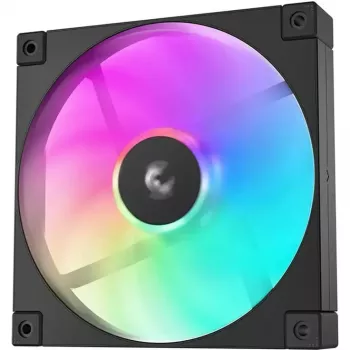 Korpuso ventiliatorius DeepCool FD14 ARGB 140mm juodas 140x140x25
