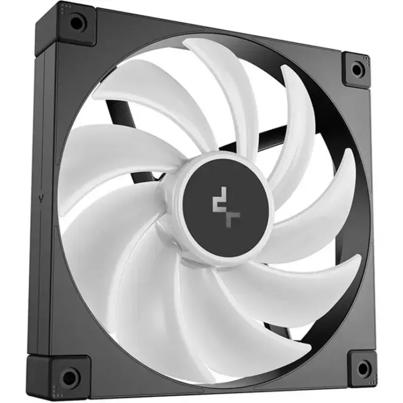 Korpuso ventiliatorius DeepCool FD14 ARGB 140mm juodas 140x140x25