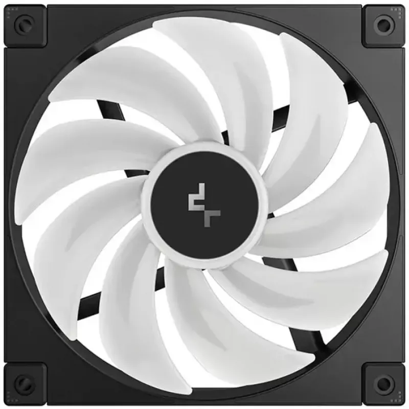 Korpuso ventiliatorius DeepCool FD14 ARGB 140mm juodas 140x140x25