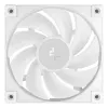12 cm DeepCool FD12 ARGB kompiuterio korpuso ventiliatorius, baltas, 400–2050 RPM, hidraulinis guolis