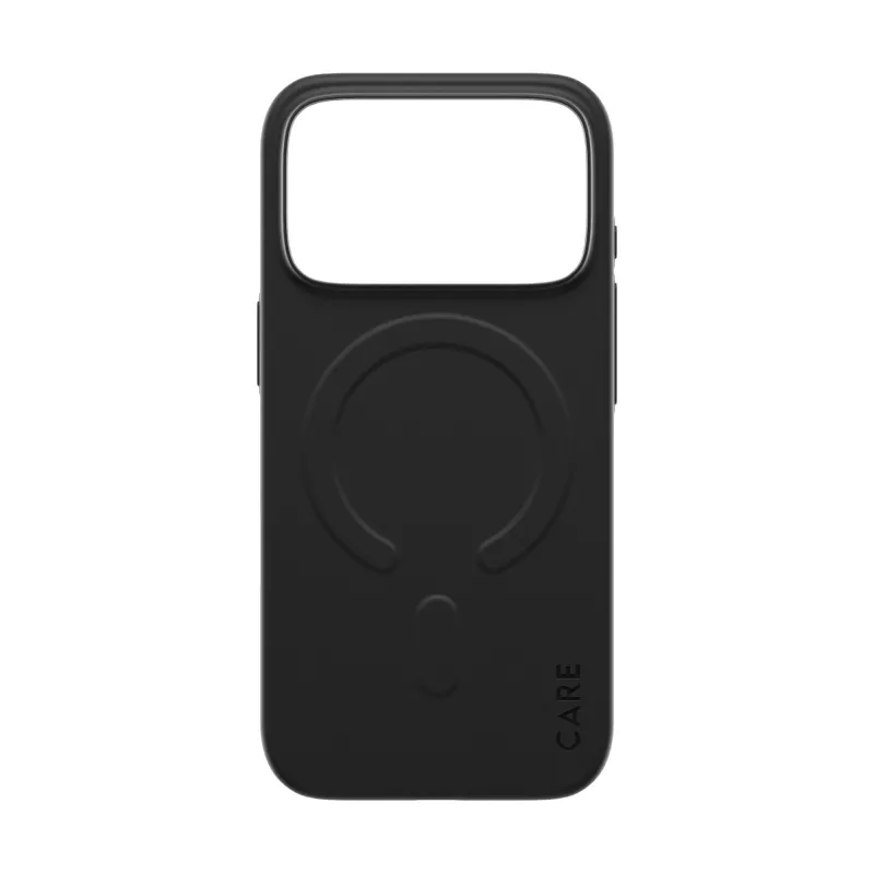 Apsauginis telefono dėklas PanzerGlass CARE™ SL1M su MagSafe, skirtas iPhone 17 Pro — juodas