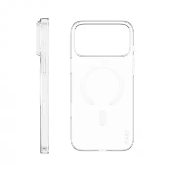 Apsauginis dėklas PanzerGlass CARE™ SL1M Case permatomas su MagSafe, skirtas iPhone 17 Pro Max