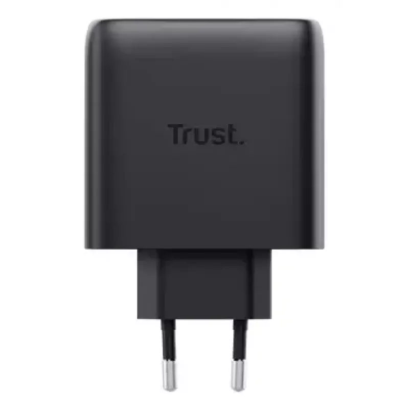 Trust Maxo 65W USB-C GaN įkroviklis, vidaus kintamoji srovė, nešiojamiesiems kompiuteriams, išmaniesiems telefonams, planšetėms