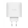 Kroviklis Trust Maxo 65W USB-C GaN kroviklis Vidaus kintamoji srovė Nešiojamasis kompiuteris Išmanusis telefonas Planšetinis kompiuteris
