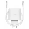Kroviklis Trust Maxo 65W USB-C GaN kroviklis Vidaus kintamoji srovė Nešiojamasis kompiuteris Išmanusis telefonas Planšetinis kompiuteris
