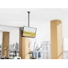 Lubinis laikiklis dviem ekranams, 43–86 colių, EQUIP, pakreipimas -20–5°, pasukimas ±180°, VESA 200x200–600x400, maks. apkrova 100 kg, juodas