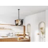 Lubinis laikiklis dviem ekranams, 43–86 colių, EQUIP, pakreipimas -20–5°, pasukimas ±180°, VESA 200x200–600x400, maks. apkrova 100 kg, juodas